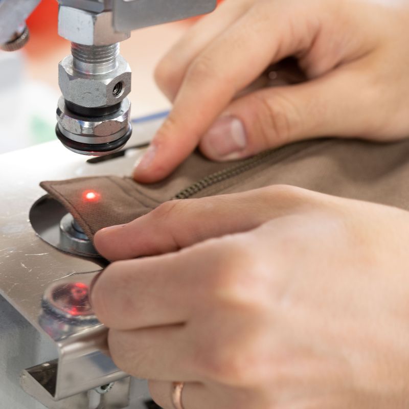 Factory in London, Ontario. Fair trade clothing, high quality Canadian made clothing. 